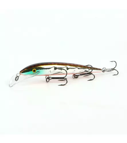 Baron Wobbler 13cm Brown Stripe Chrome - Vieheet ja perhot - 6438212090580 - 1