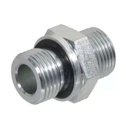 Kaksoisnippa 1 7/16" ORFS x 3/4" BSP uros/uros - Hydrauliikka - 8719593143750 - 2