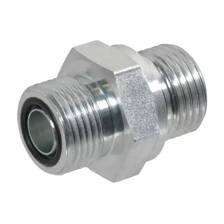 Kaksoisnippa 1 7/16" ORFS x 3/4" BSP uros/uros - Hydrauliikka - 8719593143750 - 1