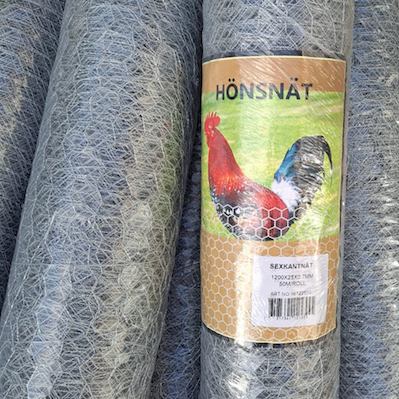 Kanaverkko 1,2 x 50 metriä - Aitaverkot - 5700033070920 - 2