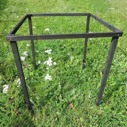 Marjapensastuki puinen 70x80 cm - Kasvien tuenta - 6430068432460 - 1