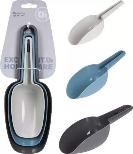 Mittalusikat 3 kpl/setti - Muut keittiötuotteet - 8719987587870 - 1