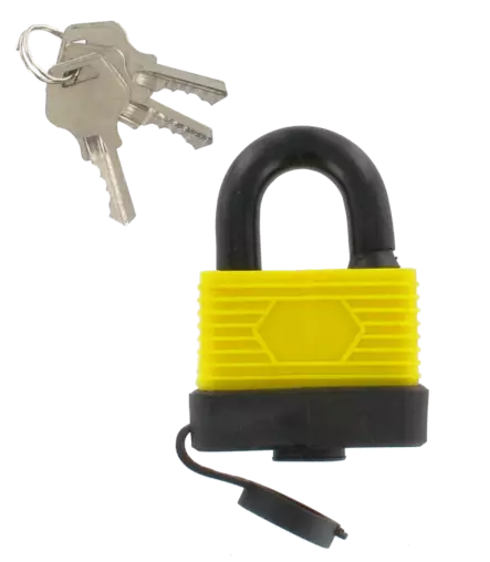 Roiskevesisuojattu riippulukko 40 mm - Riippulukot, salvat, haat - 8714892780040 - 1