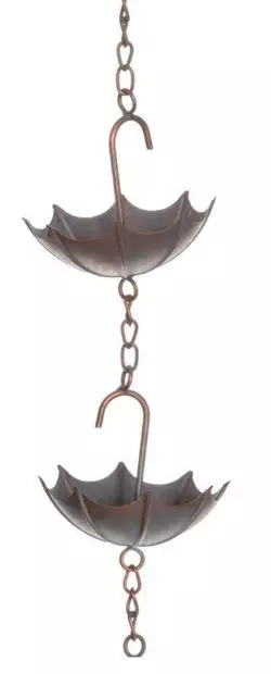 Sadeketju Sateenvarjot 148 cm - Puutarhapatsaat, koristeet - 6410416443560 - 2