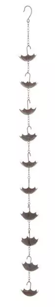 Sadeketju Sateenvarjot 148 cm - Puutarhapatsaat, koristeet - 6410416443560 - 1