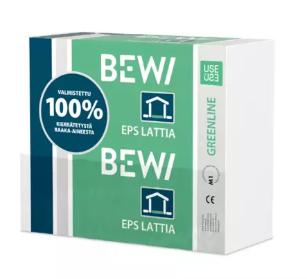 EPS-levy 100x1000x1200 mm 5kpl - Eristeet - 6418741281000 - 1