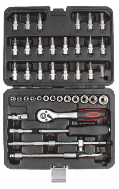 Hylsysarja 46-os. 1/4" - Hylsyt ja -sarjat - 6430013062520 - 1