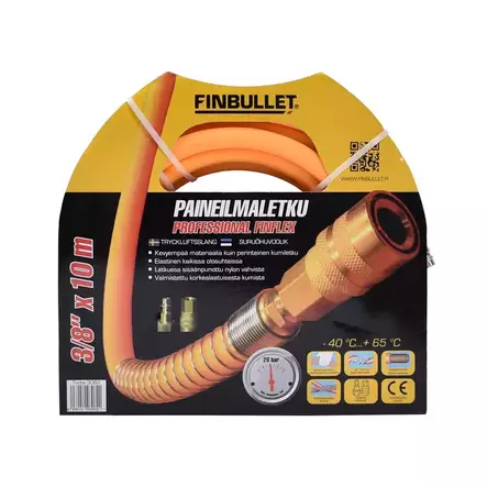 Paineilmaletku 3/8" 20m Supflex - Paineilmaletkut - 6438152030820 - 2