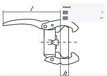 Perrot kansi naaras 89 mm, galvanoitu - Perrot-liittimet - 8719607087360 - 2