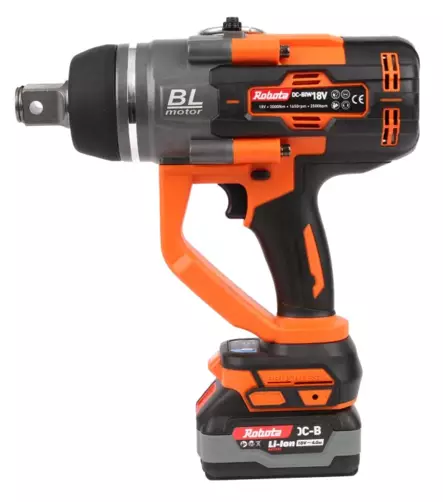 Robota DC-BIW18V iskevä mutterinväännin 1", runko - Akkukoneet - 6438212131450 - 1