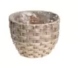 Istutuskori Mocca pyöreä 23x23x17 cm - Ruukut, vaasit, korit - 6410413155930 - 1