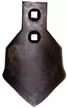 Kultivaattorin kärki 120 mm Triodan - Maanmuokkaustarvikkeet - 5700032914690 - 1