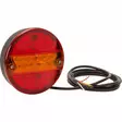 Led-takavalo pyöreä 12V halk. 142mm - Huomiovalot ja majakat - 8719607098090 - 1