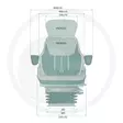 Proboss AS3520 istuin ilmajousituksella - Traktorin istuimet - 4059139380510 - 2