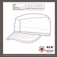 US BDU Field Cap OD green - Retkeilyasusteet - 4044633066640 - 3