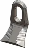 Vasaraterä 99 x 63 x 8 mm - Niittokoneet - 481320 - 1