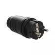 Pistotulppa 16A IP44 250V 2P+PE kumi - Rasiat ja pistokkeet - 6438152084700 - 1