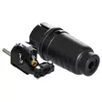 Pistotulppa 16A IP44 250V 2P+PE kumi - Rasiat ja pistokkeet - 6438152084700 - 2
