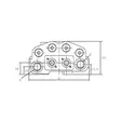 Walvoil Etukuormaajan venttiilipaketti - Hydrauliikka - SDM10221500 - 2