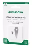Grimsholm robottiruohonleikkurin varaterät Bosch 9 kpl - Ruohonleikkurit - 7350076761170 - 1