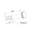 Kuusiokantapultti lukkomutterilla M20x140/55 10.9 - Niittokoneet - BH4730 - 2