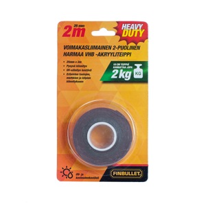 Akryyliteippi voimakas 2-puoleinen - Teipit - 6438152023020 - 1