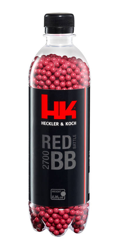 Heckler & Koch Red Battle muovikuulat 0,20 g 2700 kpl - Airsoft - 4000844590732 - 1