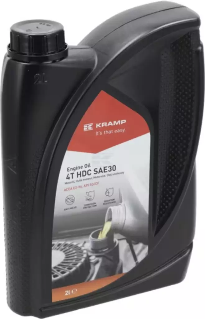 4T moottoriöljy HDC SAE30 2 l - Moottoriöljyt - 8719493210590 - 1