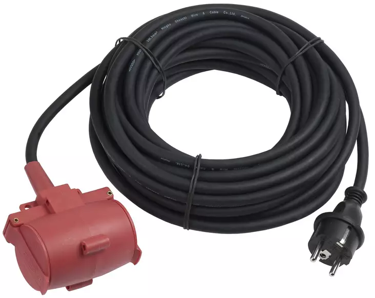 Airam 2-os. kumijatkojohto 3X1,5mm2 IP44 20m - Jatkojohdot - 6435200259950 - 1