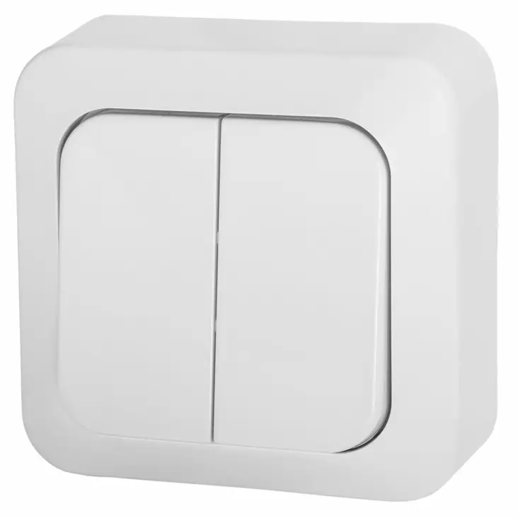 Airam kytkin kruunu 5 IP20 pinta-as. - Kytkimet - 6435200204370 - 1