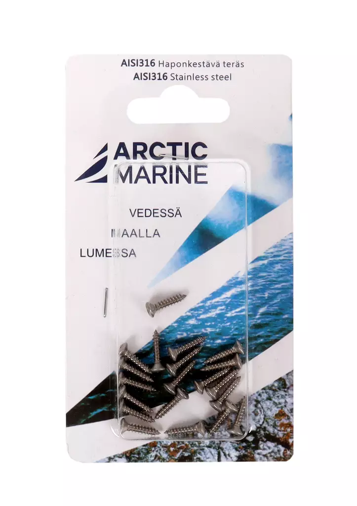 Arctic Marine yleisruuvi 2,9 mm - Ruuvit ja naulat - 6430045422620 - 1
