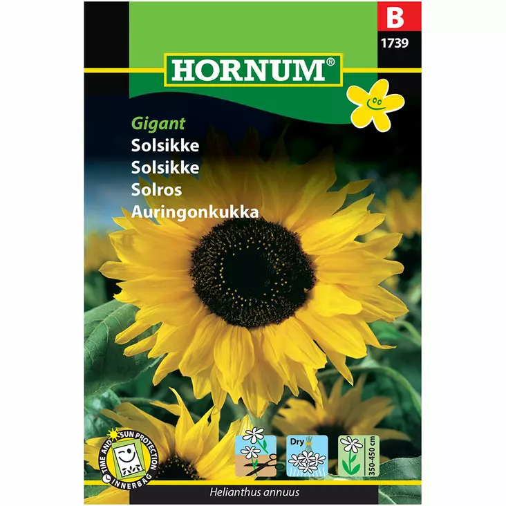 Auringonkukka´Gigant´ - Siemenet ja siemenperunat - 5708787017390 - 1