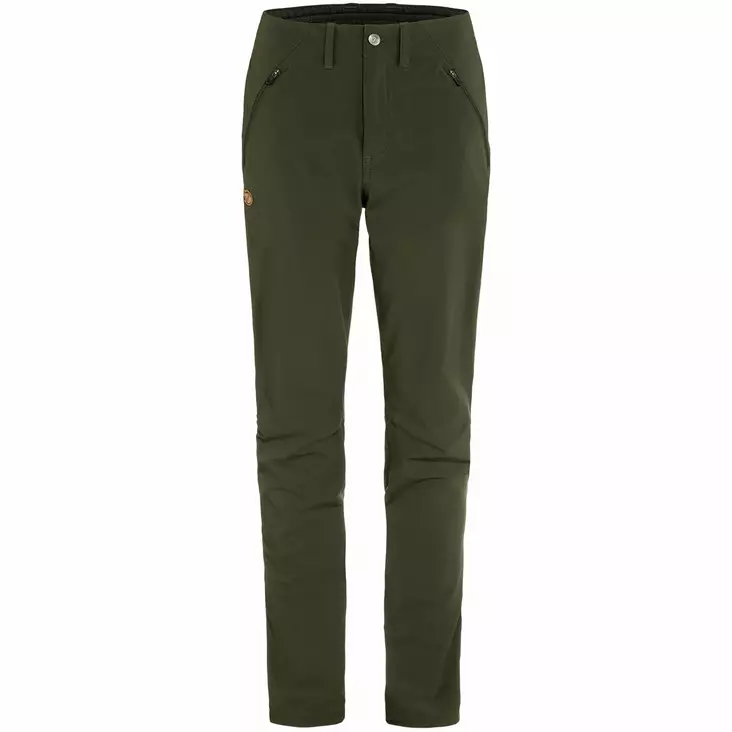 Fjällräven Abisko Trail Stretch Trousers W Deep Forest - Retkeilyasusteet - 7323450853860 - 1
