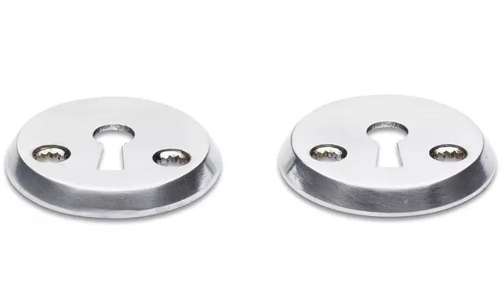 Habo avainkilpi Torino harjattu kromi - Muut ovitarvikkeet - 7317900176180 - 1