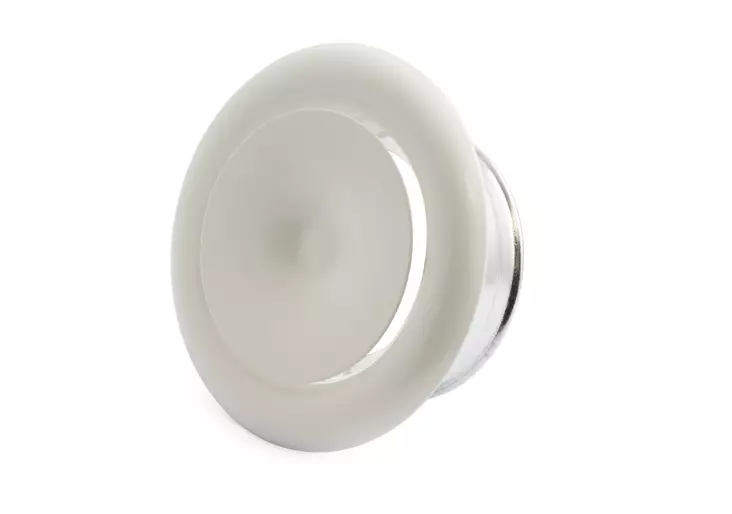 Habo tuloilmaventtiili 125 mm valkoinen - Ilmanvaihtoventtiilit - 6430027110330 - 1