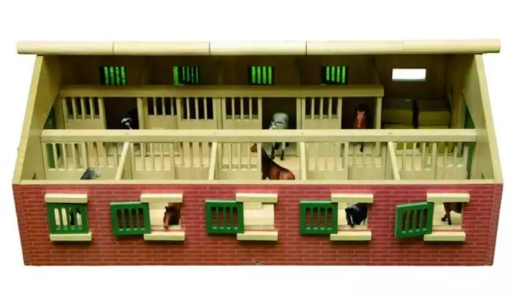 Hevostalli 2 pilttuuta 1:32 - Muut maatila- ja työkonelelut - 8713219254820 - 1