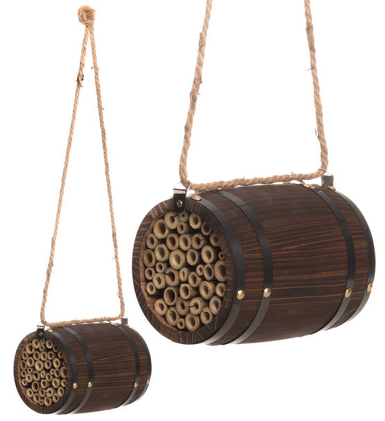 Hyönteishotelli Tynnyri - Hyönteishotellit, houkutuskasvit - 6410413257030 - 2