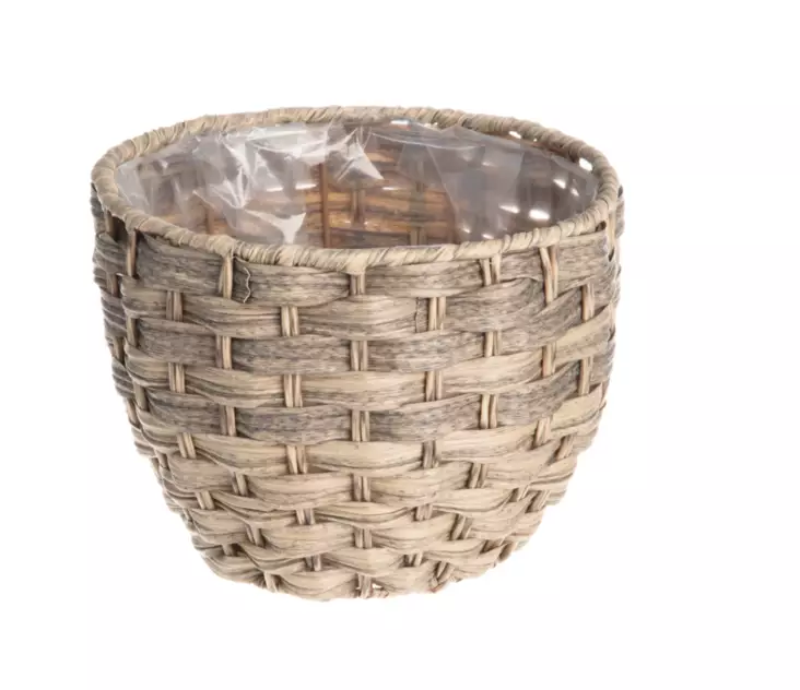 Istutuskori Mocca pyöreä 23x23x17 cm - Ruukut, vaasit, korit - 6410413155930 - 1