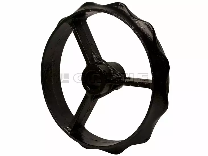 Jyräkiekko 18" 45 cm sileä, reikä 52 mm - Peltojyrät - 5700030898800 - 1