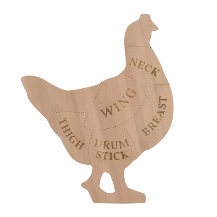 Kana leikkuulauta koko L - Tarjoiluastiat, kattaus - 8714982258350 - 1