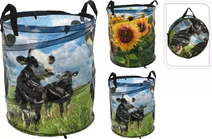 Kokoontaittuva säkki kahvoilla - Muuta tarpeellista - 8719987724480 - 1