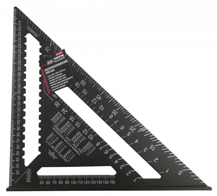 Kolmiosuorakulma 300 mm - Muut mittausvälineet - 6430074693800 - 1