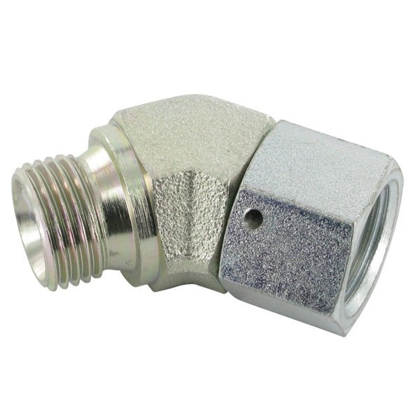 Kulmaliitin 1/2" BSP uros/naaras - Hydrauliikka - 8719593056050 - 1