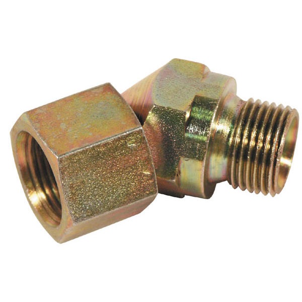 Kulmaliitin 3/8" BSP uros/naaras - Hydrauliikka - 8719607021920 - 1