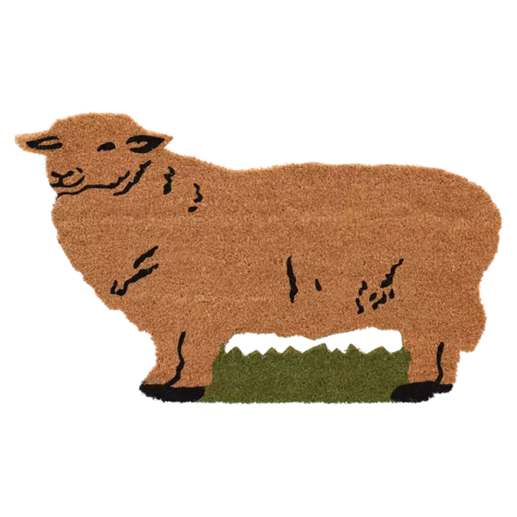 Kynnysmatto Lammas 45 x 75 cm - Puutarhatekstiilit - 8714982214660 - 1