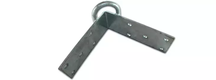 Laituri kulmapala lenkillä - Muut veneilytuotteet - 6430022587250 - 1