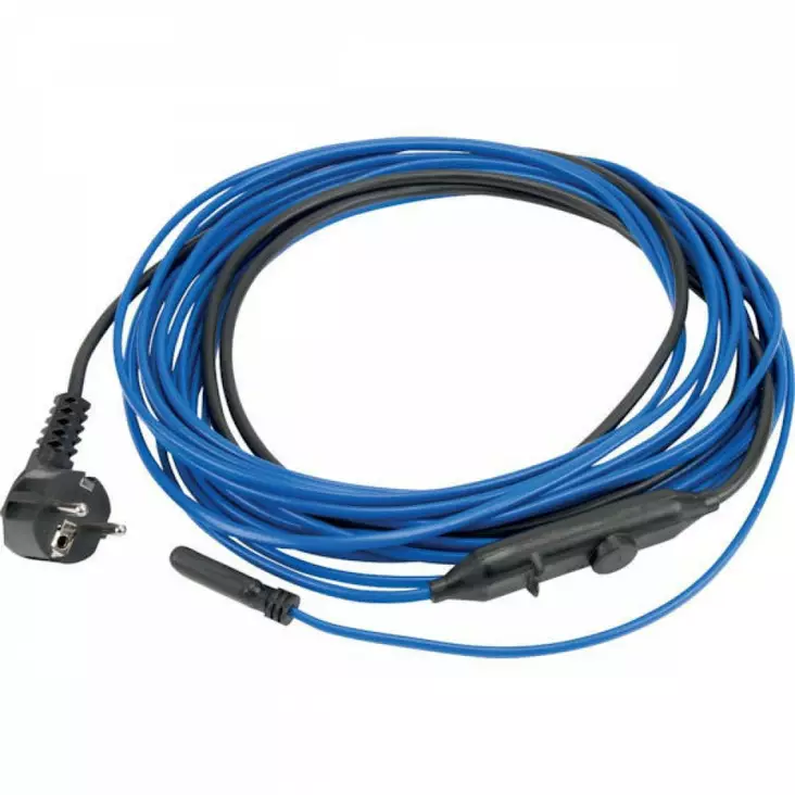 Lämmityskaapeli termostaatilla 12 m - Juomakupit - 4025338114560 - 1