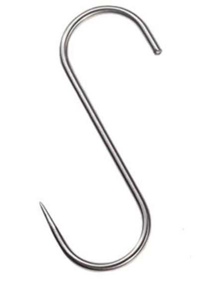 Lihakoukku rst 160x8 mm yksittäin - Riistankäsittely ja säilöntä - 5700036739480 - 1