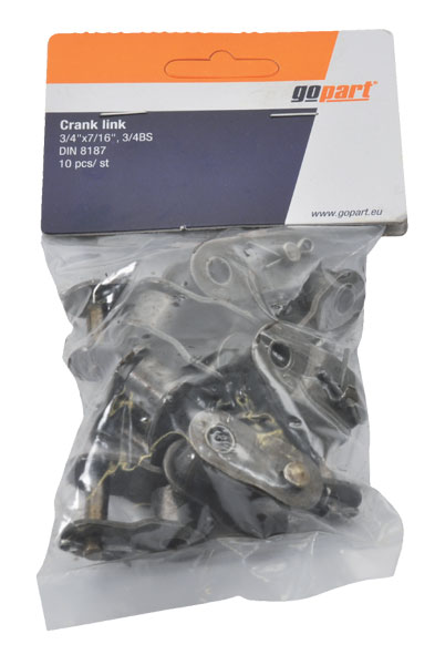 Liitoslenkki supistava 3/4" x 7/16" 10 kpl - Rullaketjut - 8716106062010 - 1