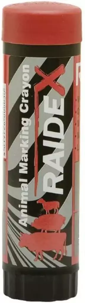 Merkintäliitu Raidex punainen - Eläinten merkintä - 4019726000030 - 1